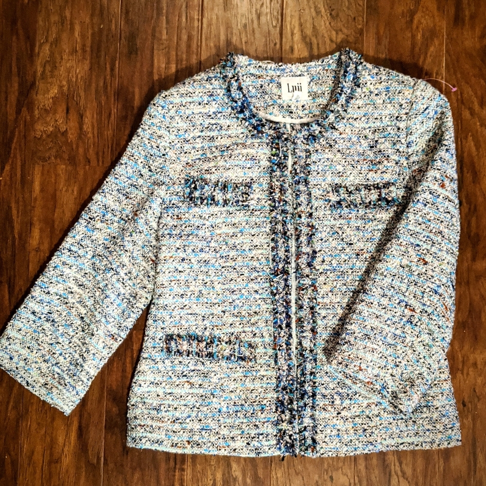 Luii Blue Blazer NWOT
